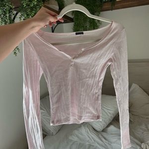 pink brandy long sleeve